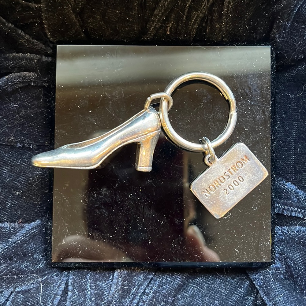 Silver key chain